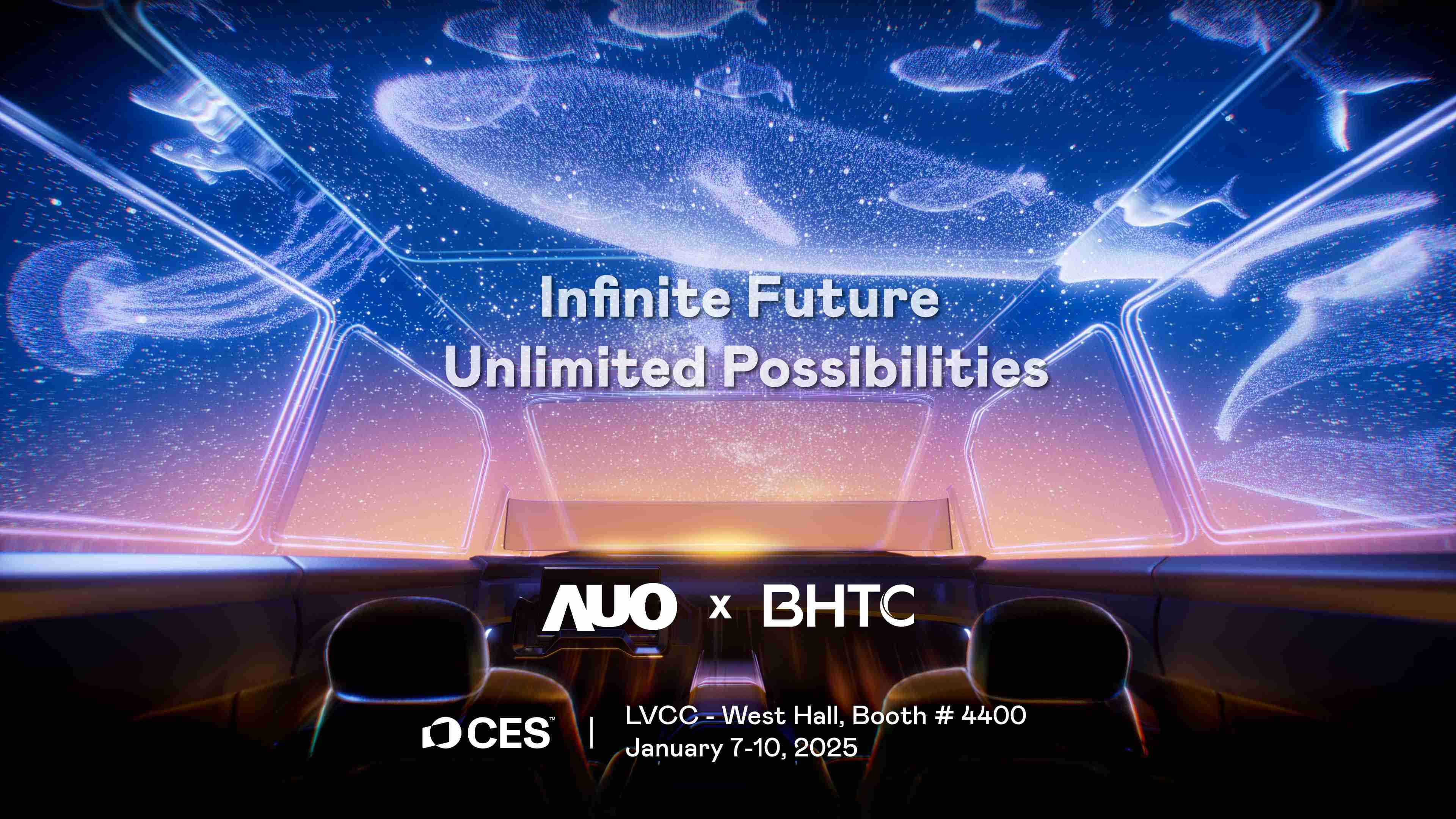 人生就是博以Infinite Future, Unlimited Possibilies为主题，，，联合BHTC于CES 2025扩大规模展出